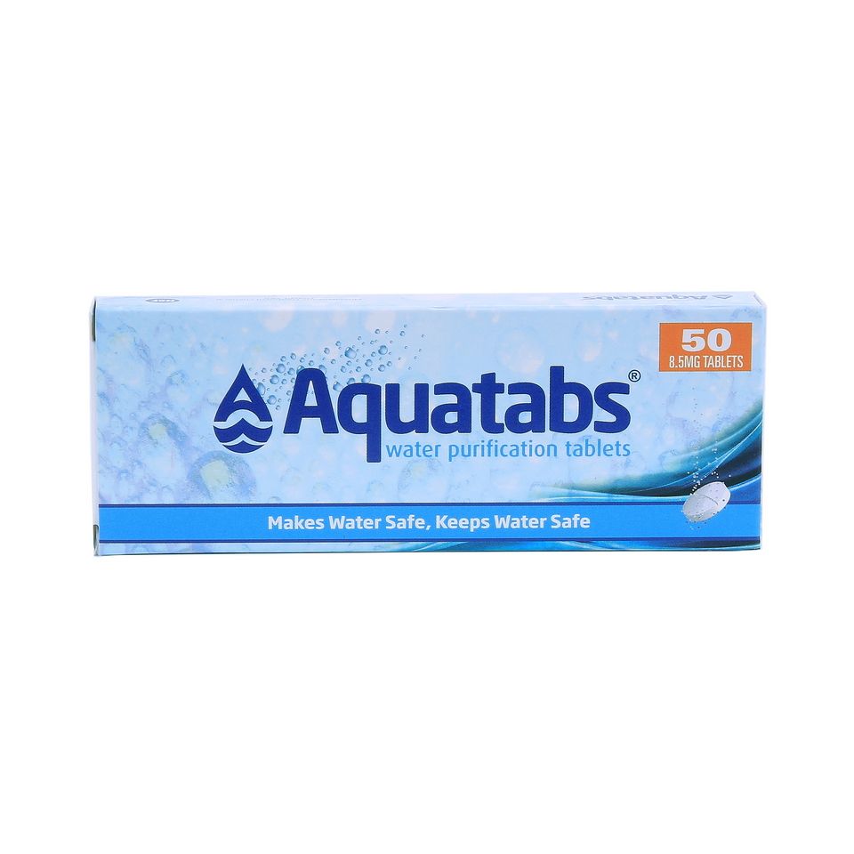 Aquatabs víztisztító tabletta