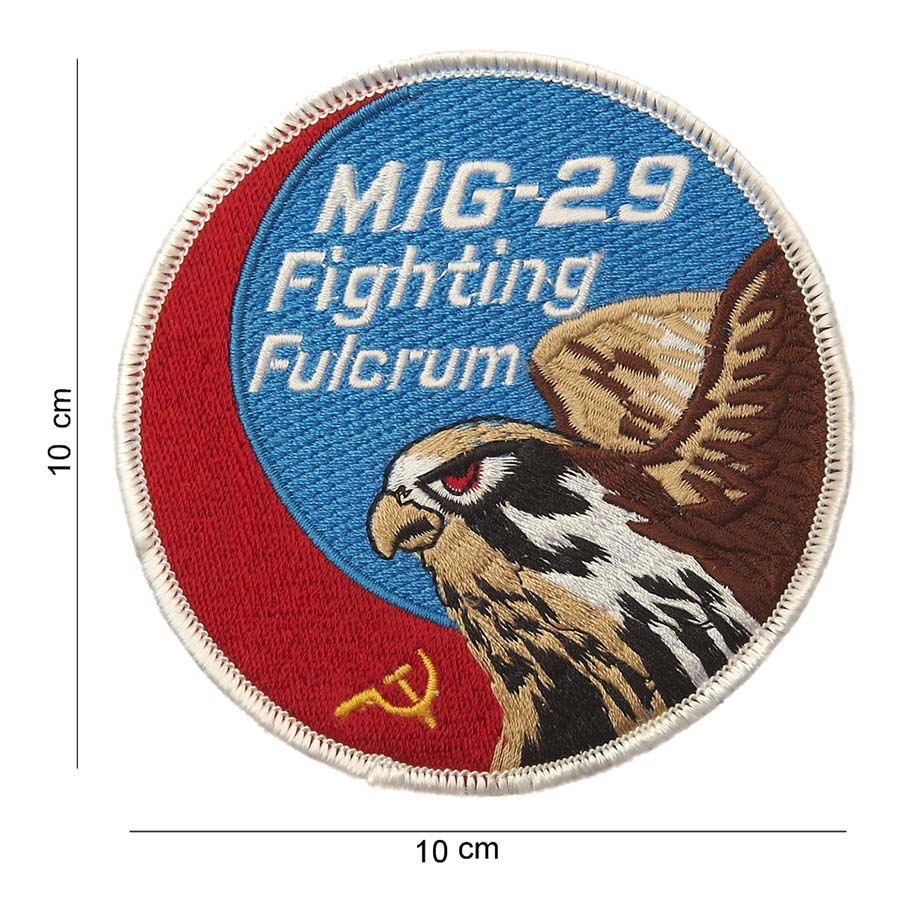 Mig-29 Fighting Fulcrum felvarró