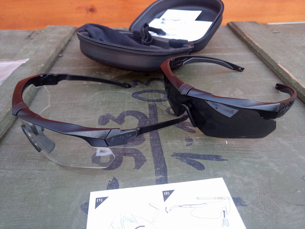 ESS Crossbow Taktikai Lövész Szemüveg - Napszemüveg, Dupla Készlet