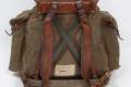 1950-es/1960-as évekbeli vintage francia légiós hegyi hátizsák, használt
