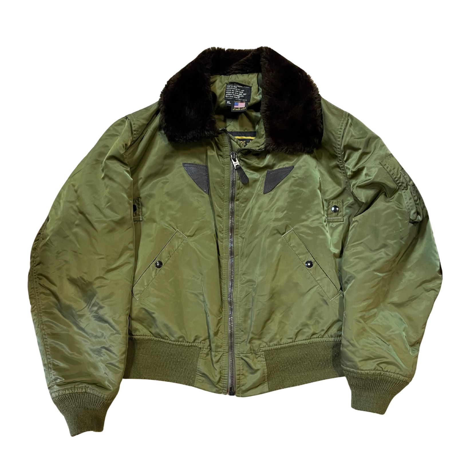 USAF Air Force amerikai B-15 Avirex bomber dzseki