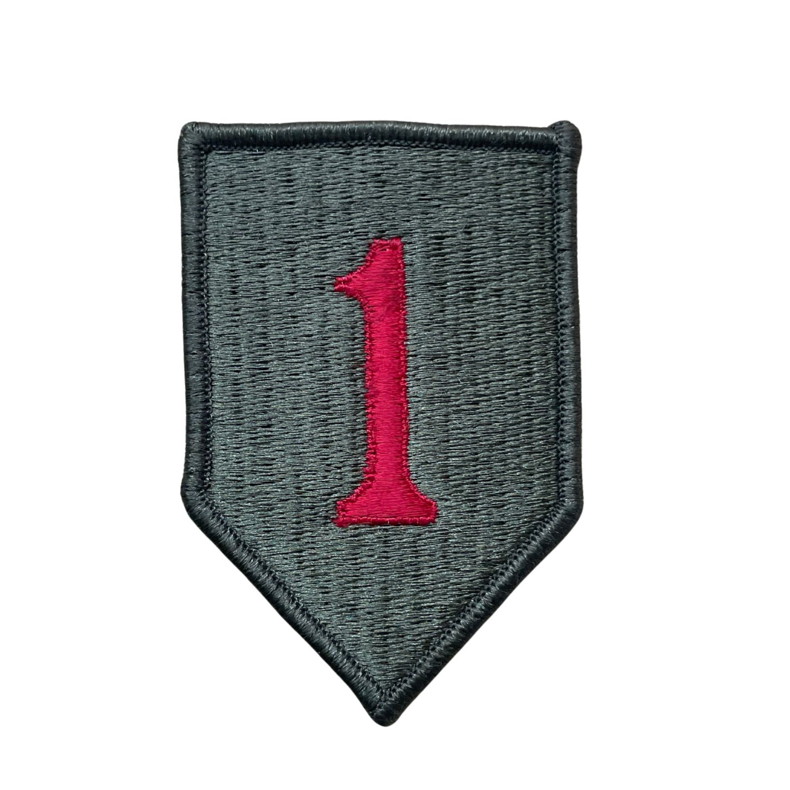 US Amerikai 1. Gyalogoshadosztály felvarró, eredeti