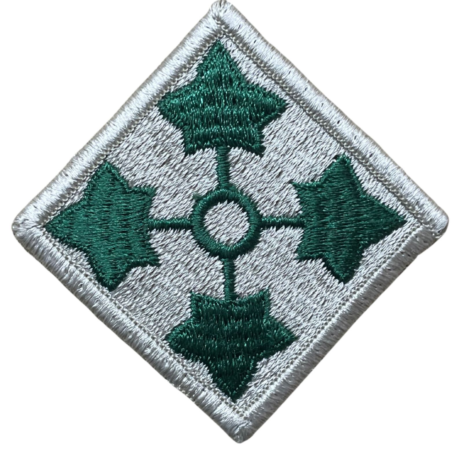 US Amerikai 4. Gyalogoshadosztály felvarró, eredeti színes