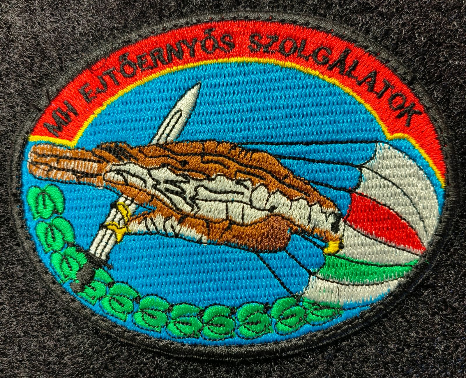 MH / Ejtőernyős Szolgálatok Felvarró