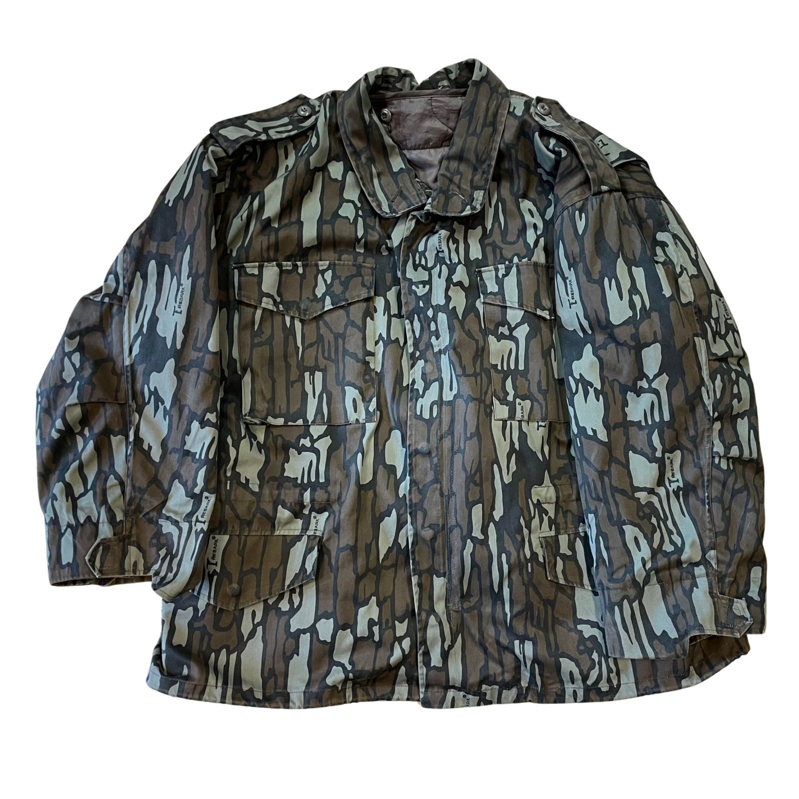 US amerikai kísérleti TreeBark m65 kabát, béléssel