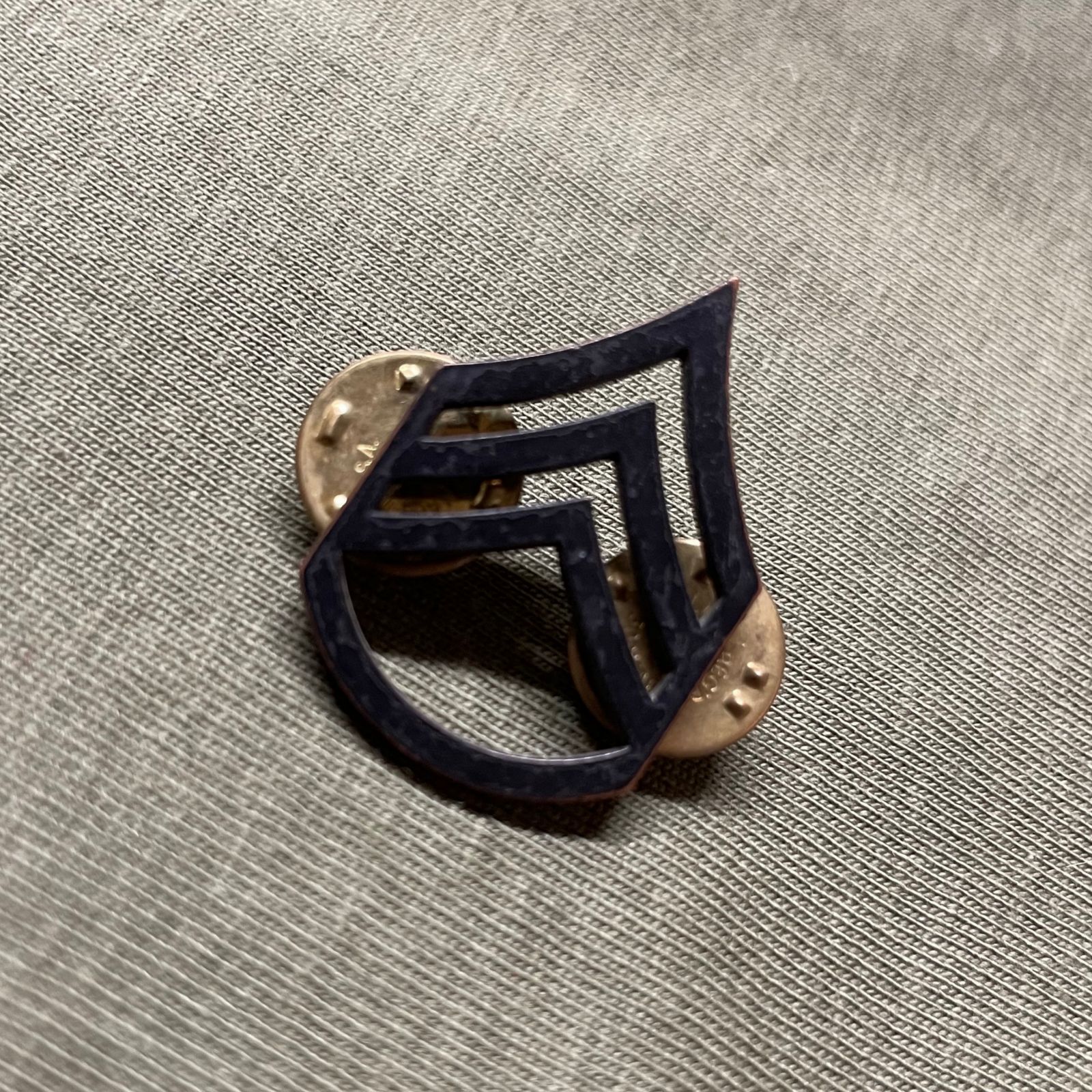 US Army, amerikai rendfokozat, törzsőrmester fém fekete