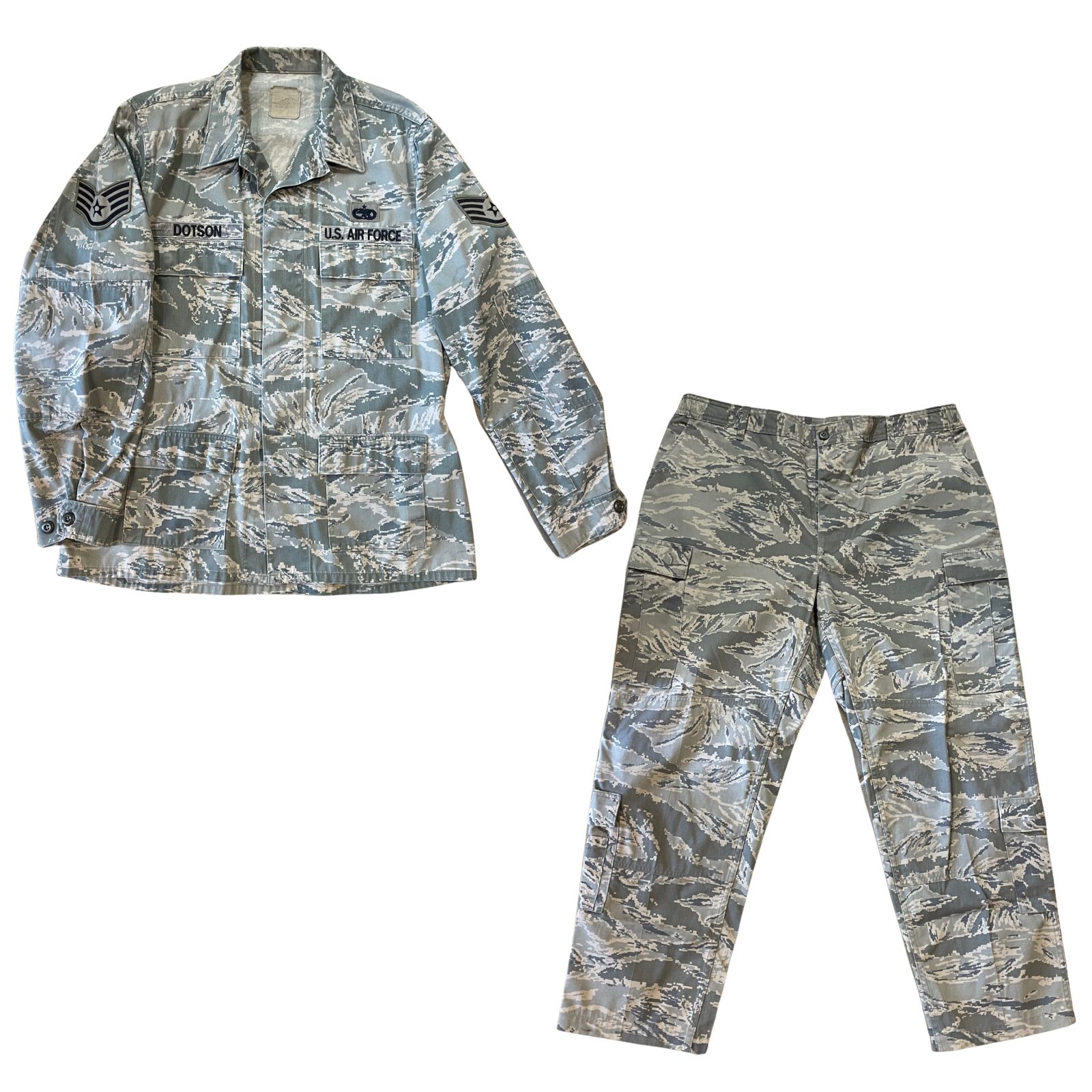 US Air Force amerikai USAF ABU (Airman Battle Uniform) eredeti zubbony és nadrág szett