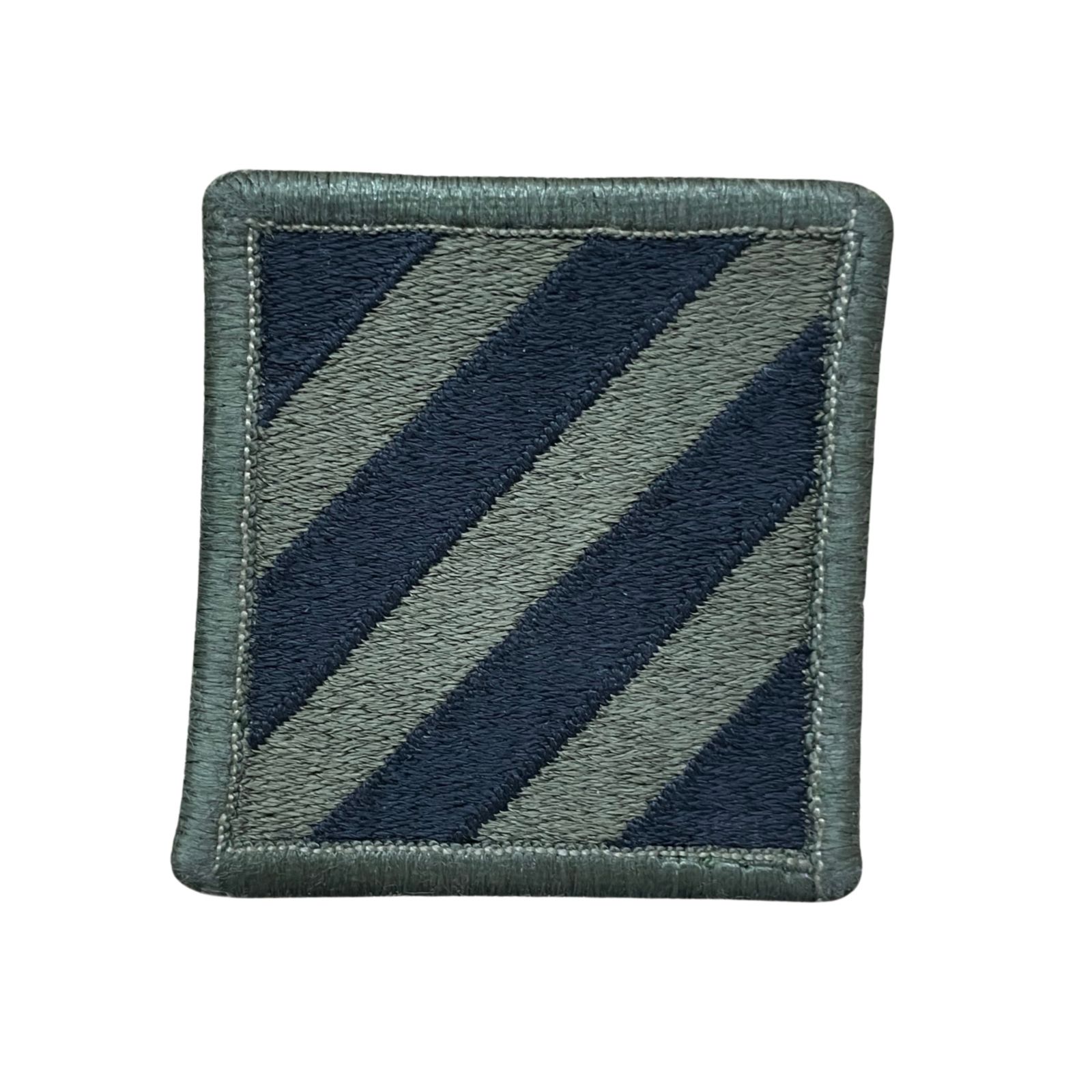 US Amerikai 3. Gyalogoshadosztály felvarró, eredeti csökkentett láthatóságú