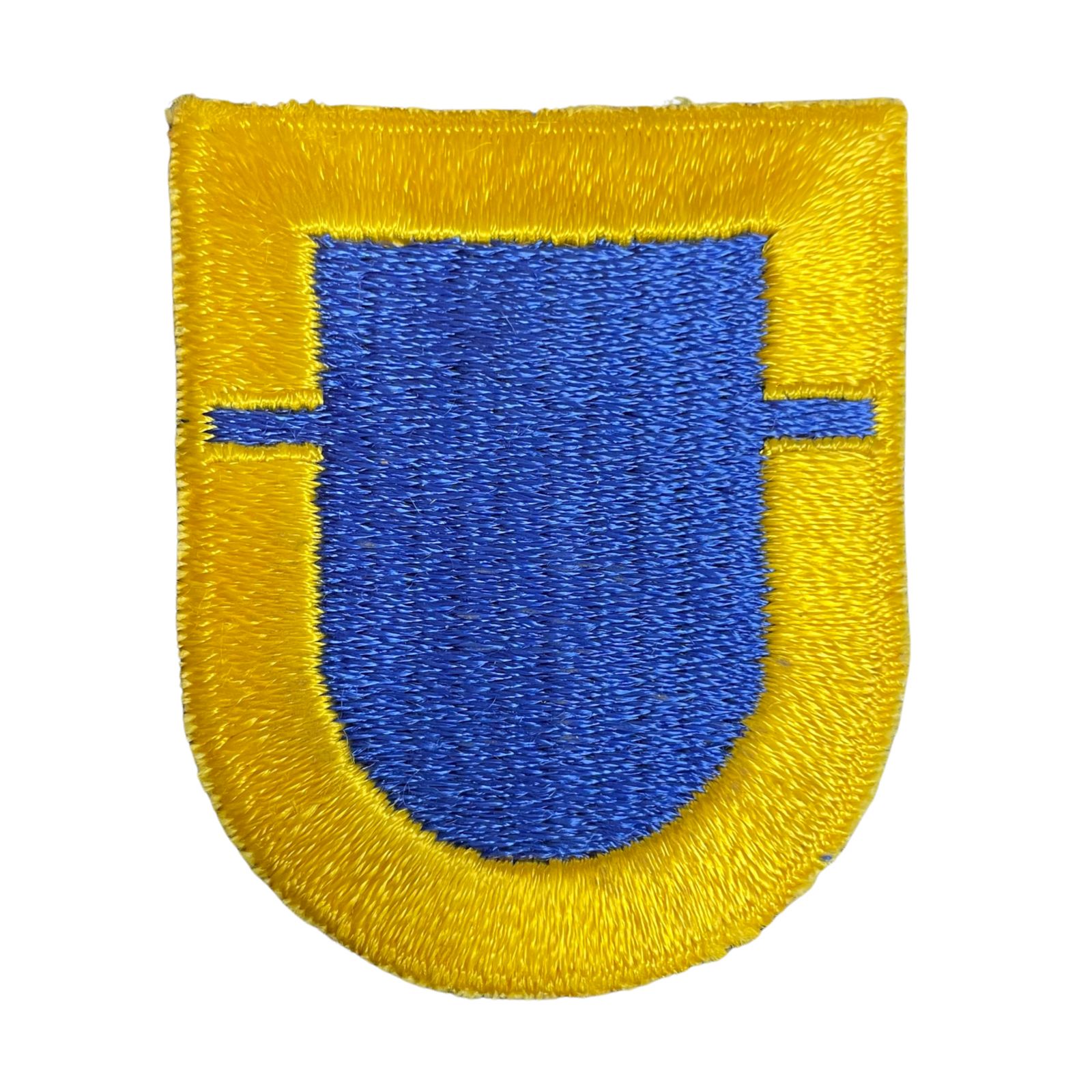 US Army amerikai 504th Infantry Regiment 1st Battalion (Airborne) barett felvarró (beret flash)