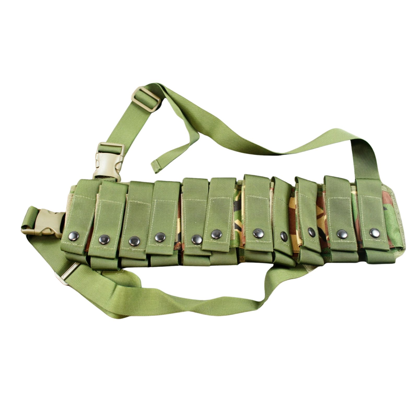 British Army angol 11 Round 40 mm Grenade Bandolier (DPM, BCB Cardiff)