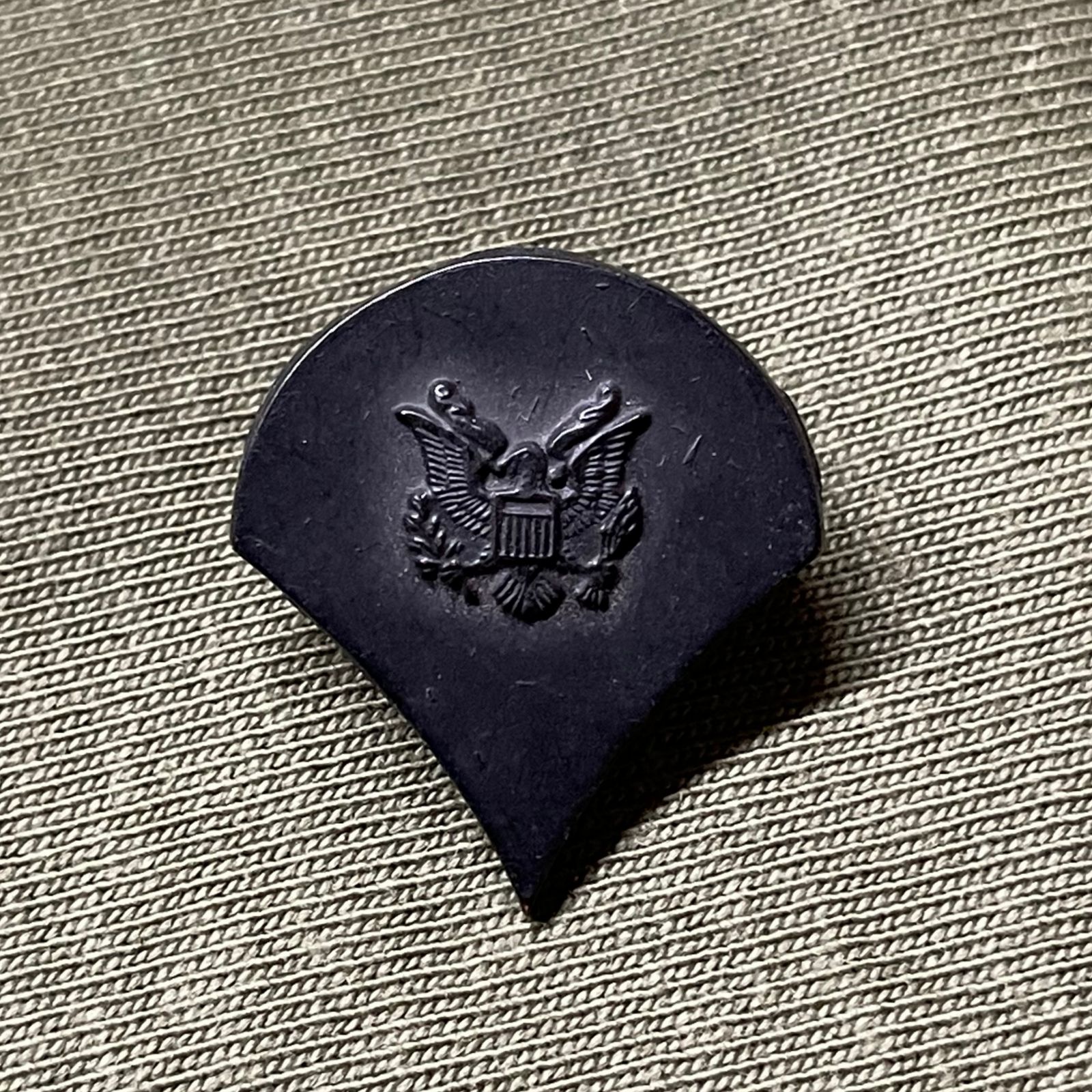 US Army, amerikai rendfokozat, specialist 3  fém fekete