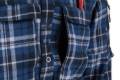 Task Force 2215 "CONTRACTOR" flanel ing – Kék/szürke