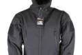 Taktikai Softshell Dzseki, Patriot, Fekete