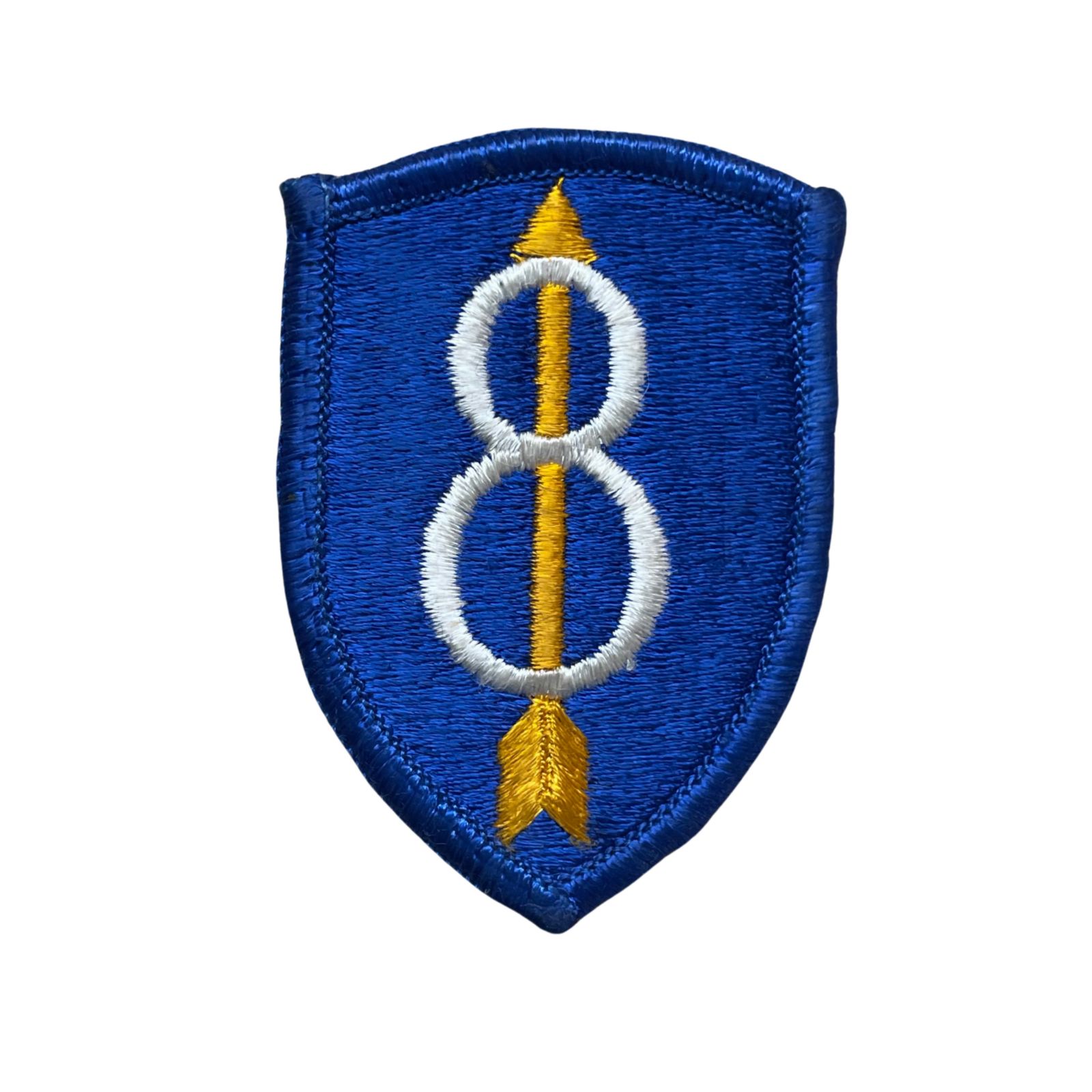 US Amerikai 8. Gyalogoshadosztály felvarró, eredeti