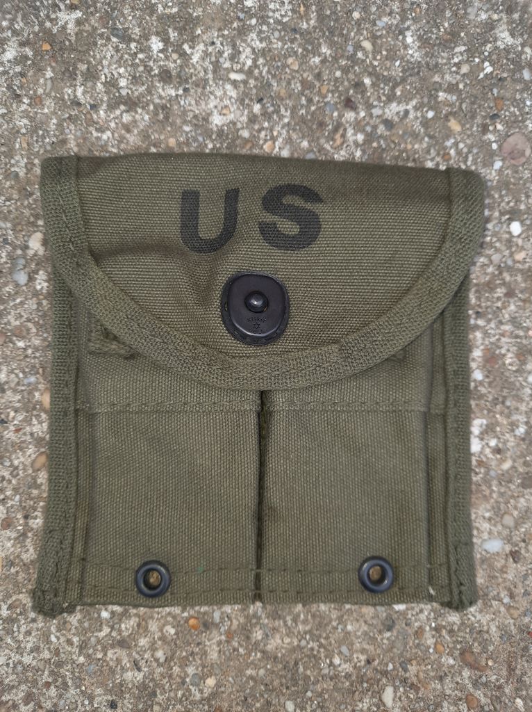 US, 30 Cal. M1 Dupra Tártáska, Vászon, Kóreai Háború Korszaka