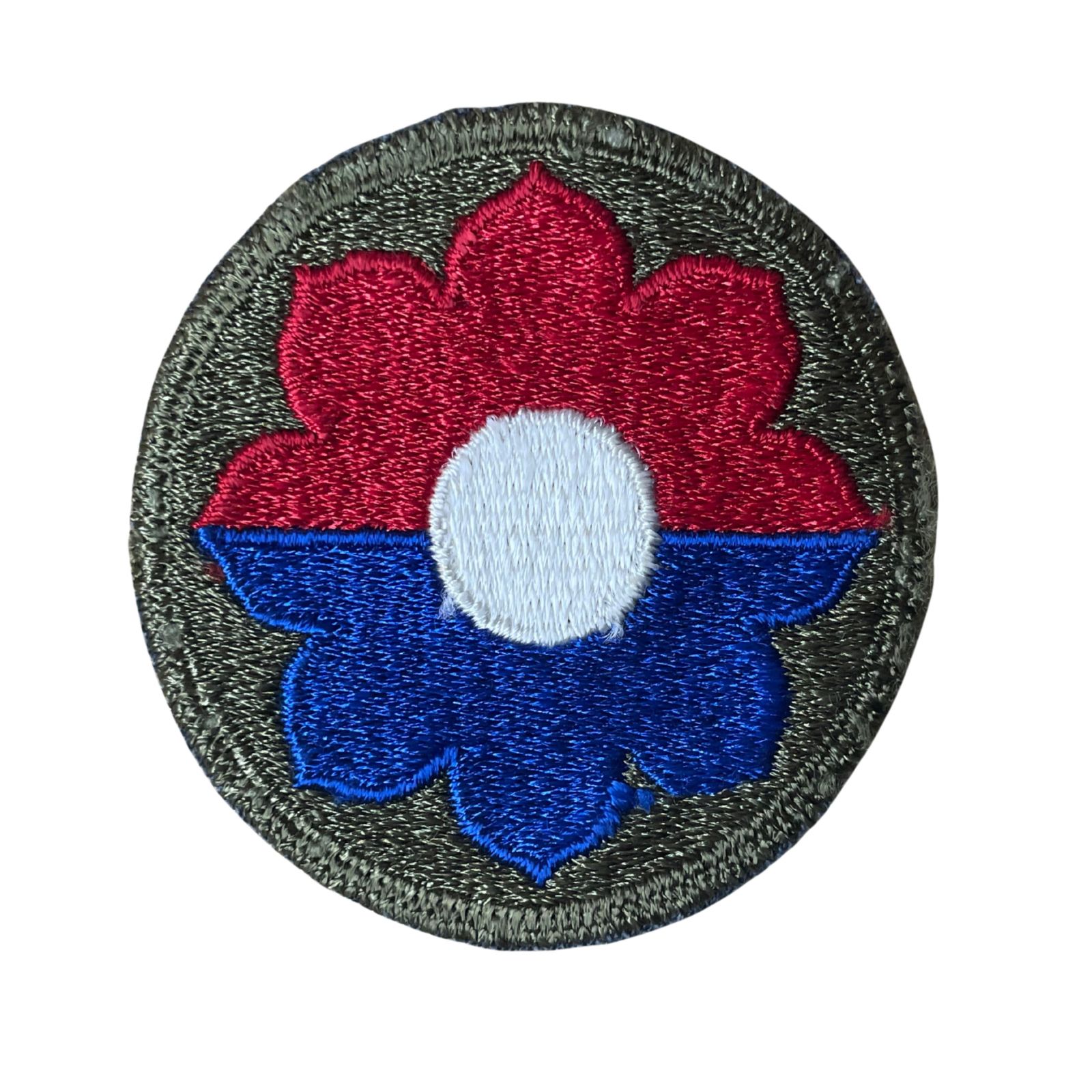 US Amerikai 9. Gyalogoshadosztály felvarró, eredeti