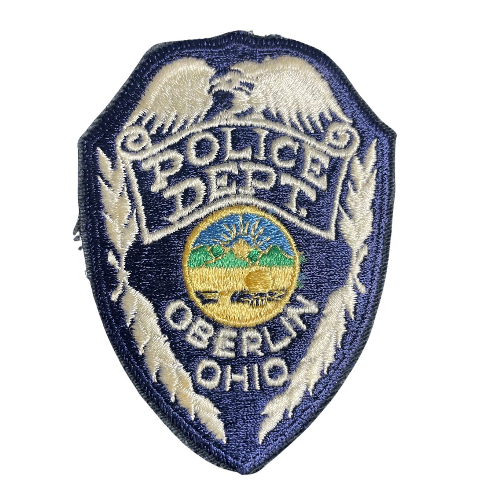 USA rendőr Police Dept. Oberlin, Ohio felvarró