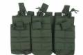 Triple Duo Mag Pouch - Tripla Karabély Tártok, Gumis, Több Színben