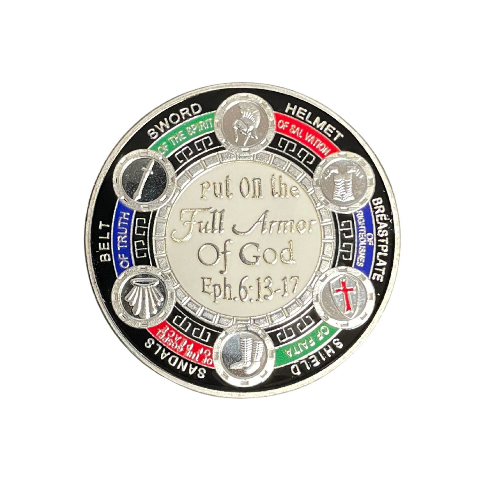 "Full Armor of God" coin