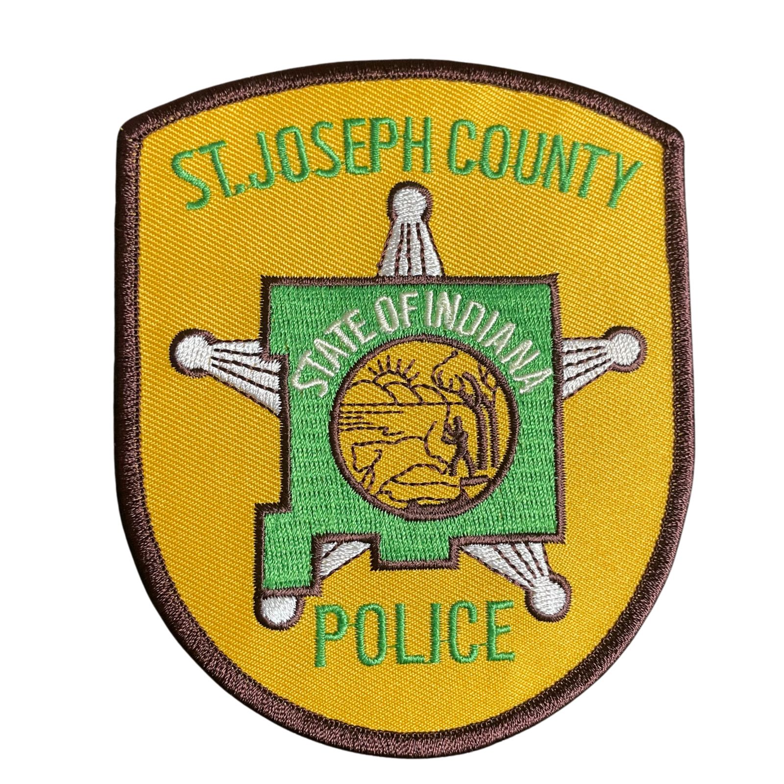 USA rendőr St. Joseph County Police felvarró