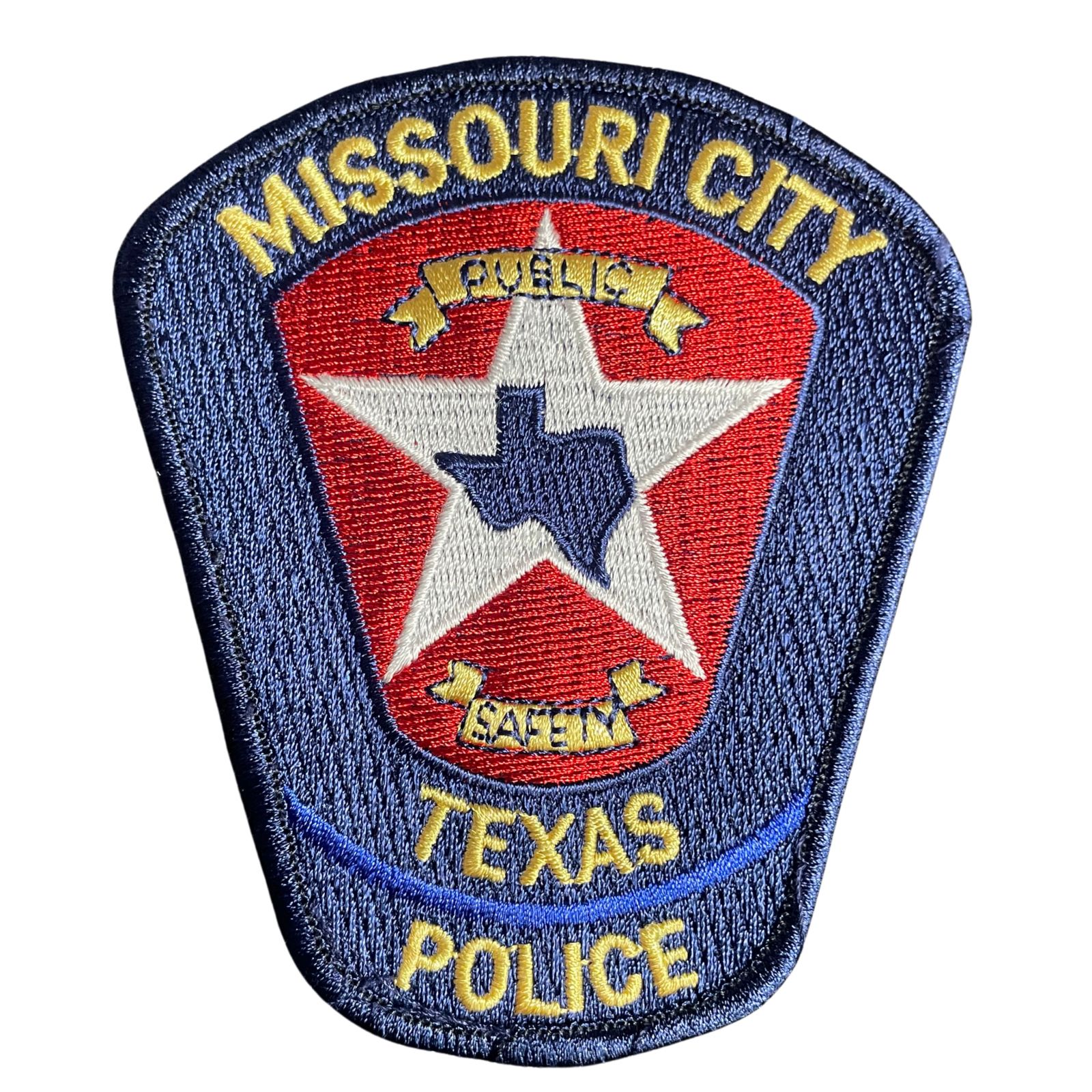 USA rendőr Public Safety Police felvarró