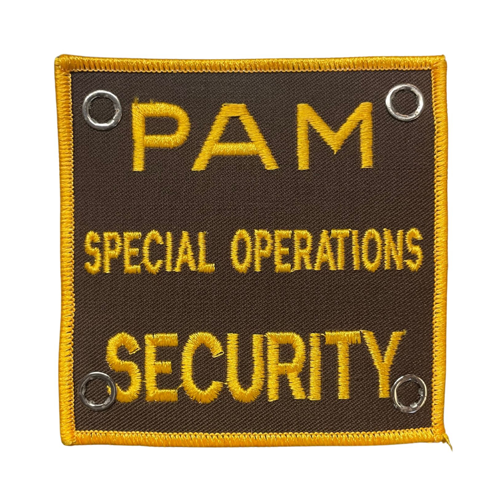 PAM Special Operations Security Felvarró