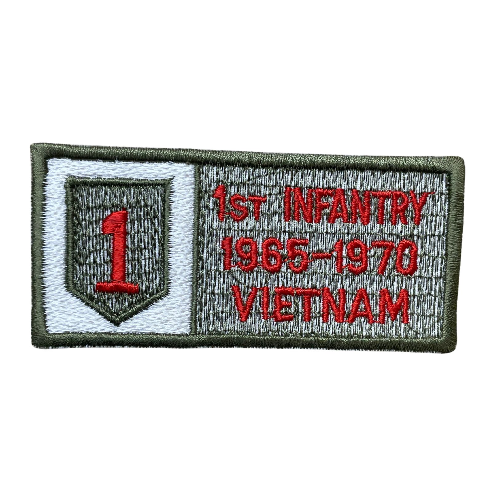 US Amerikai 1. Gyalogoshadosztály felvarró Vietnam 1965-70, eredeti