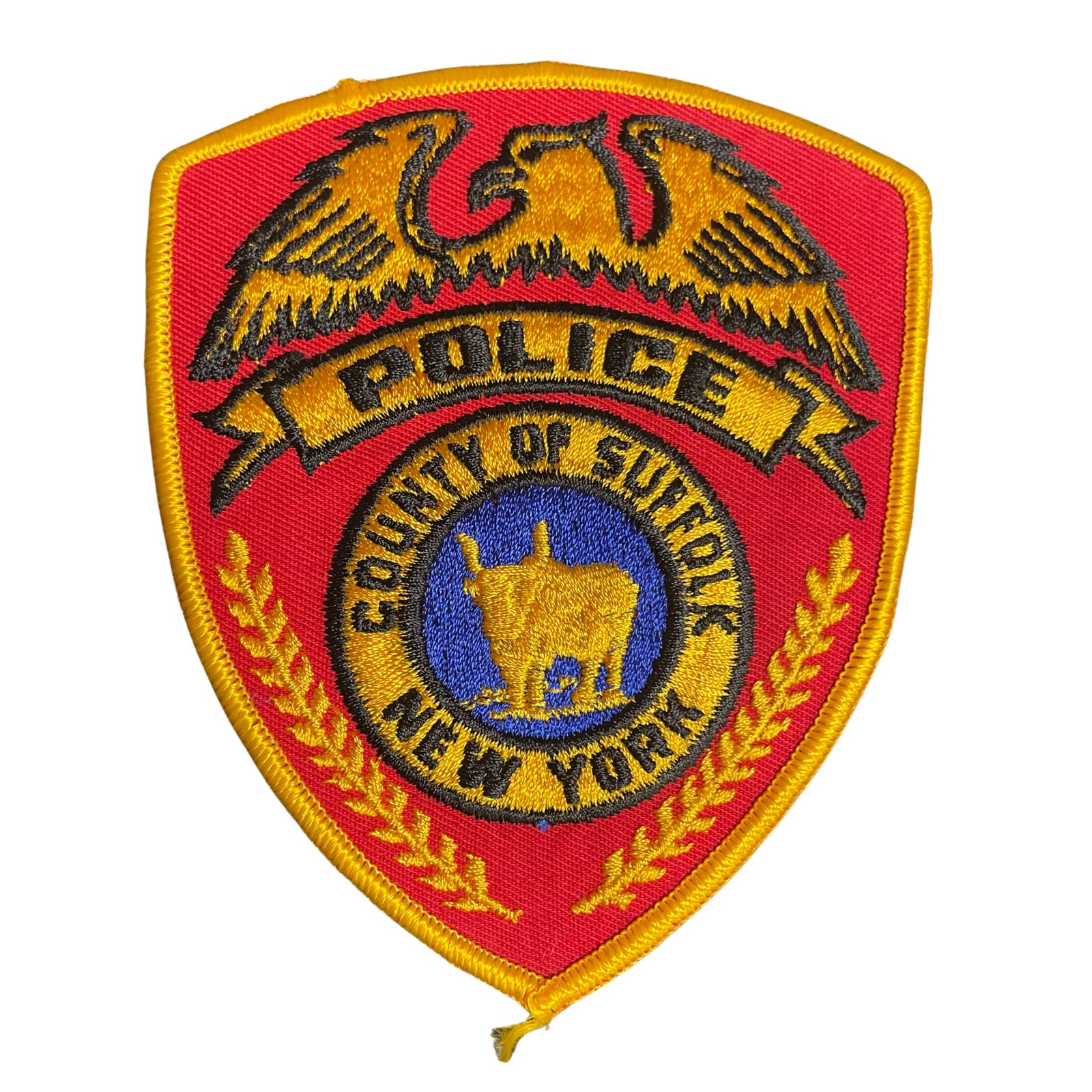 USA rendőr County of Suffolk Police, NY felvarró