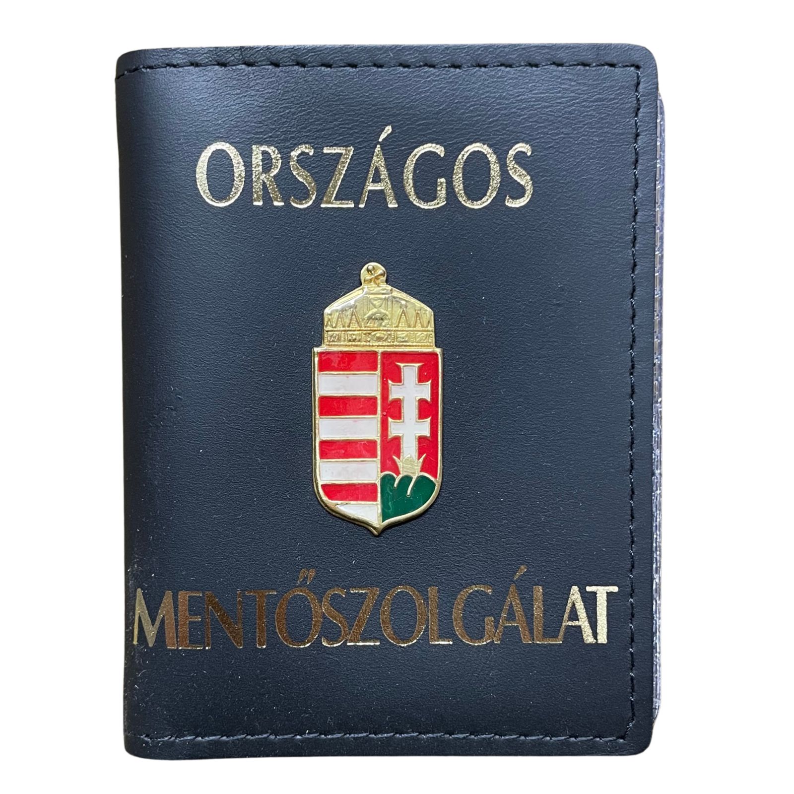 OMSZ Országos Mentőszolgálat Bőr Igazolványtok
