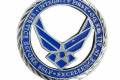 US Air Force coin, aranyozott