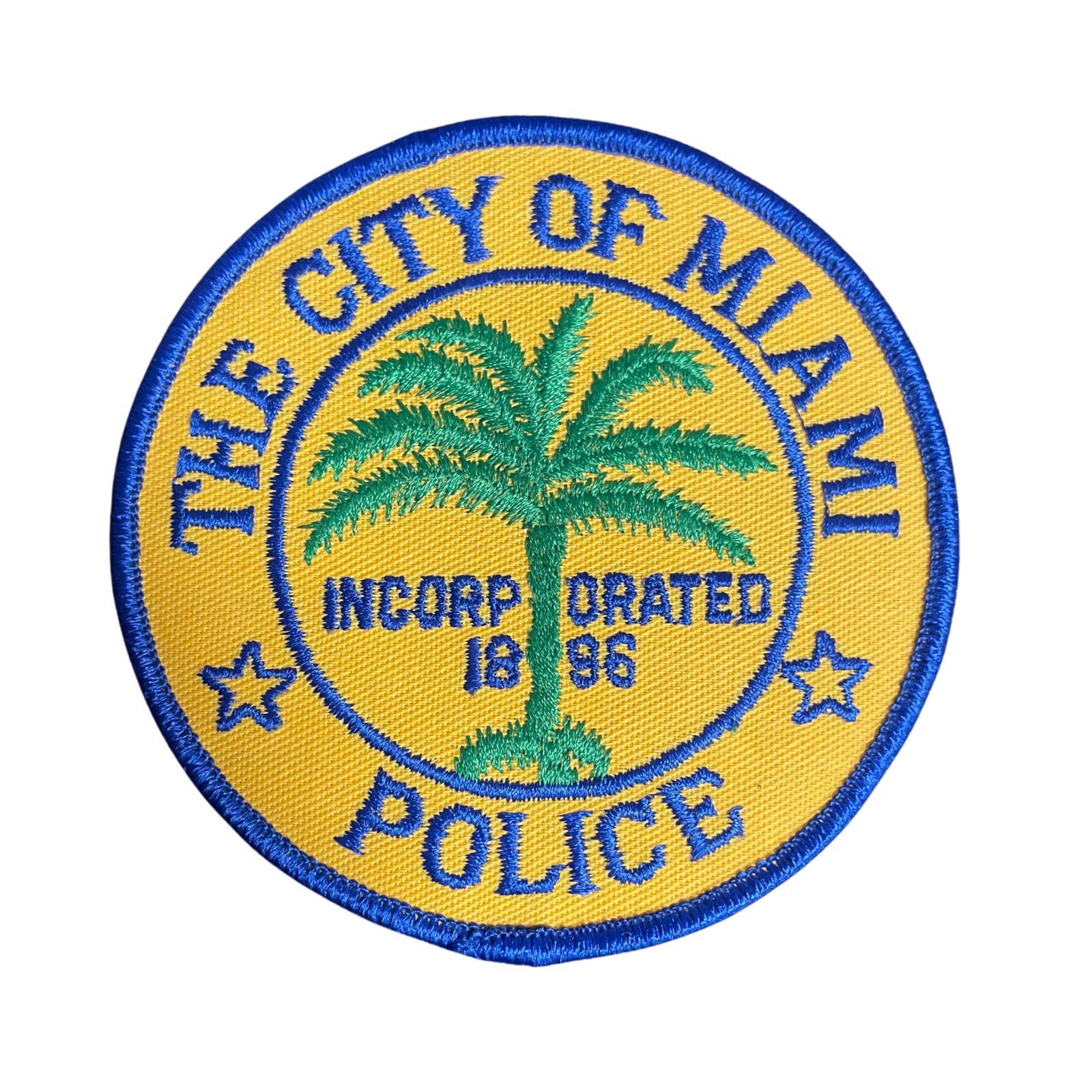 USA rendőr The City of Miami Police felvarró