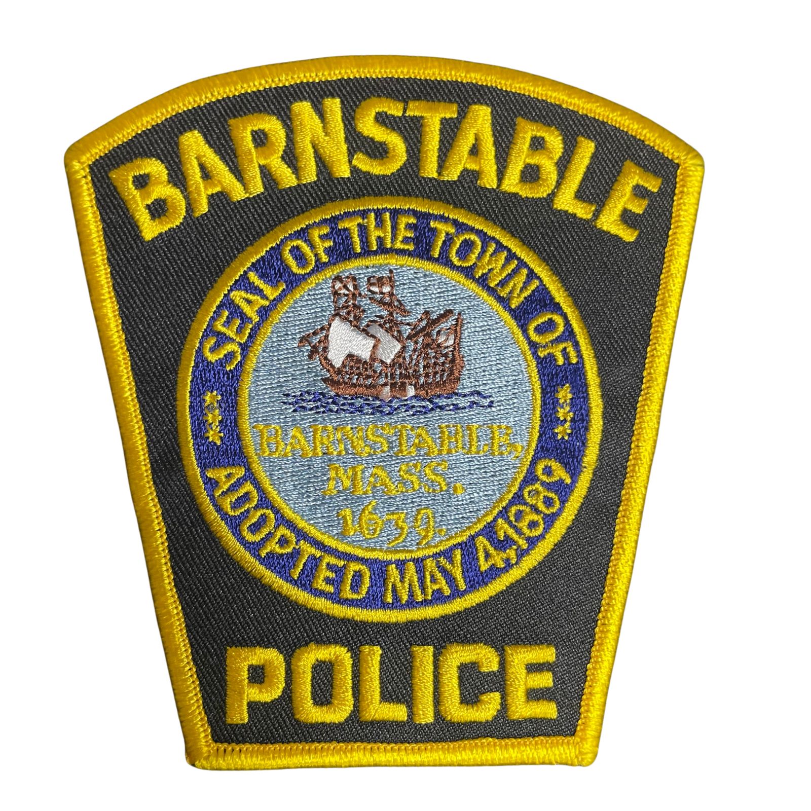 USA rendőr Barnstable Police, Mass. felvarró