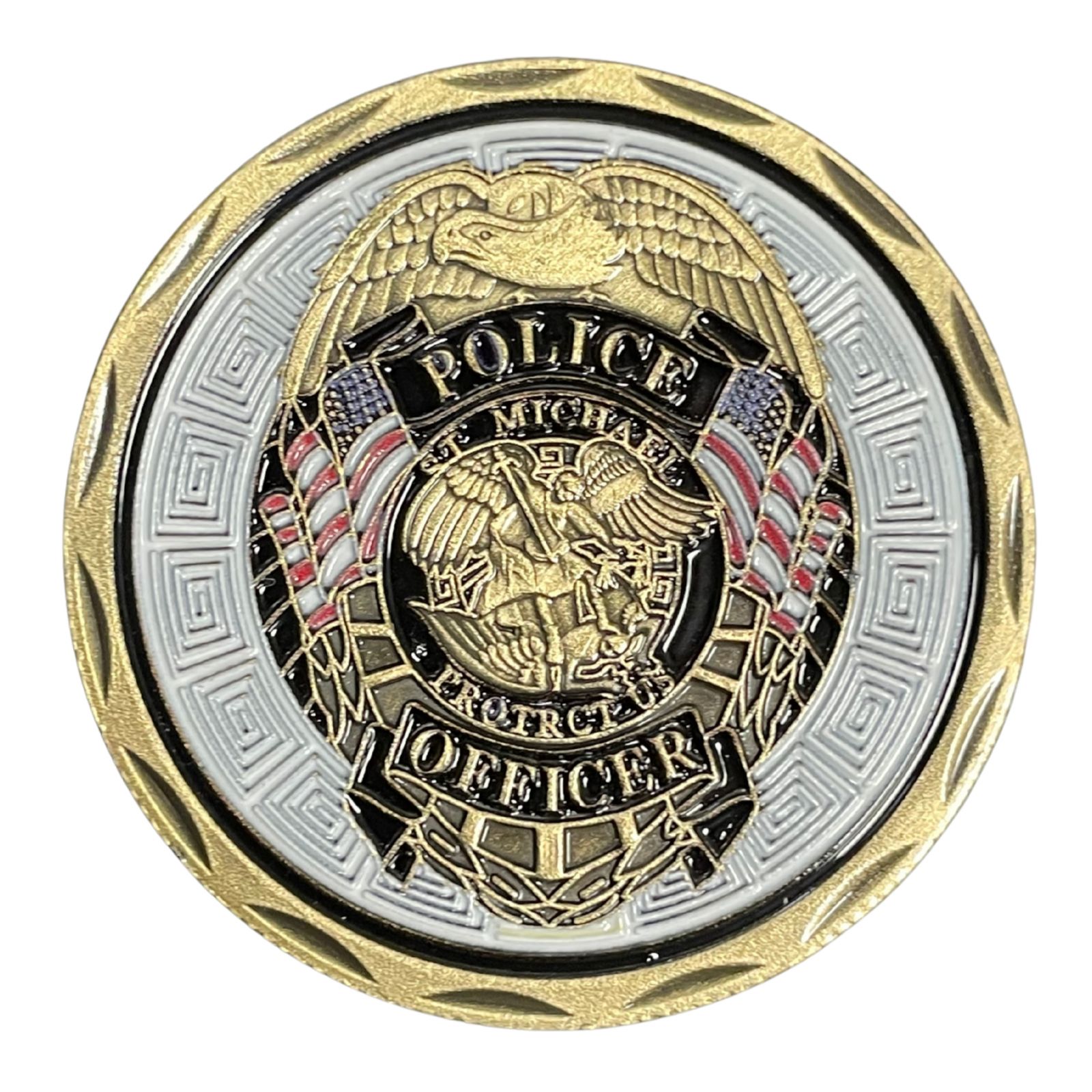 Szent Mihály Rendőrségi coin