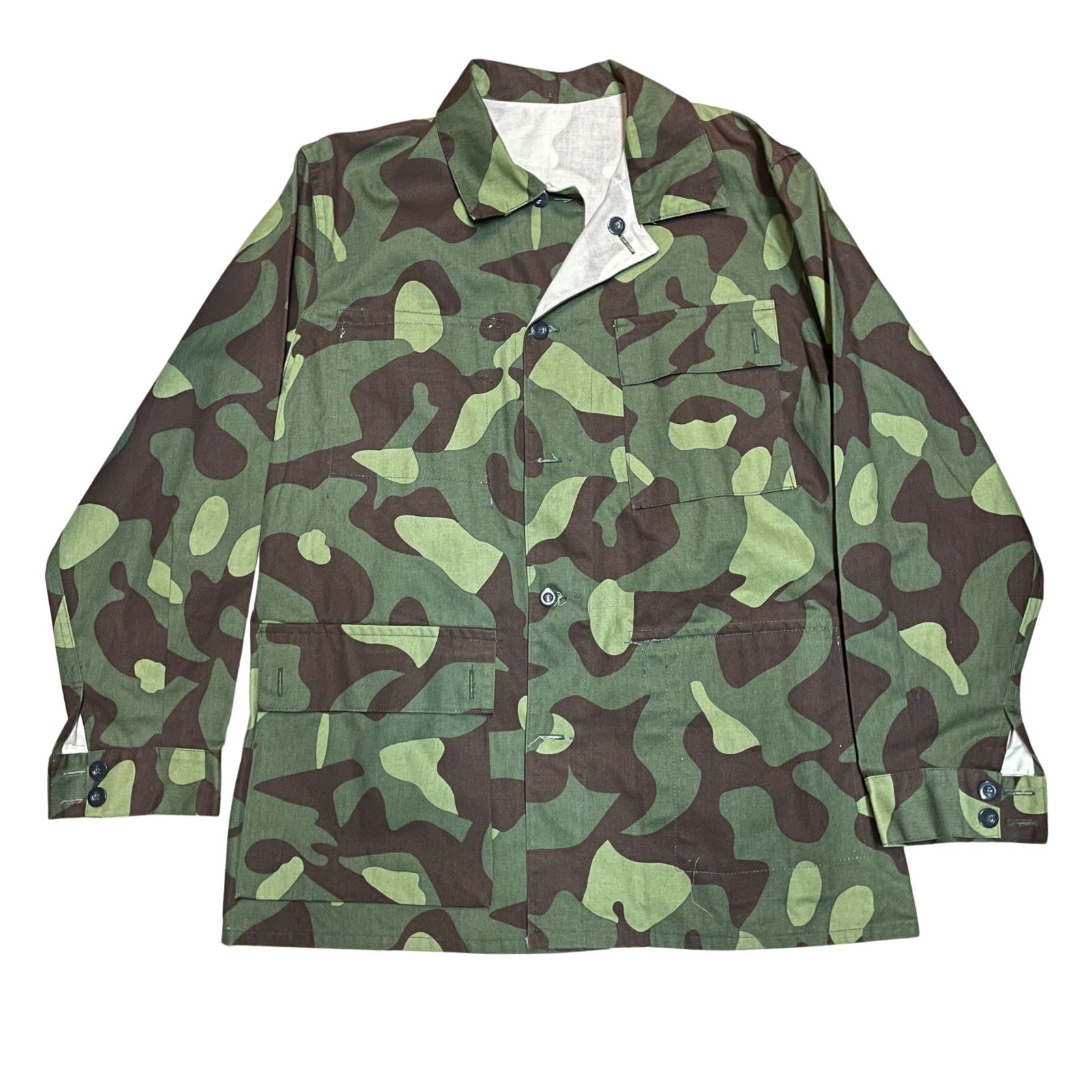 Finn M62 „Kurkkusalaatti" kétoldalas terepszínű zubbony