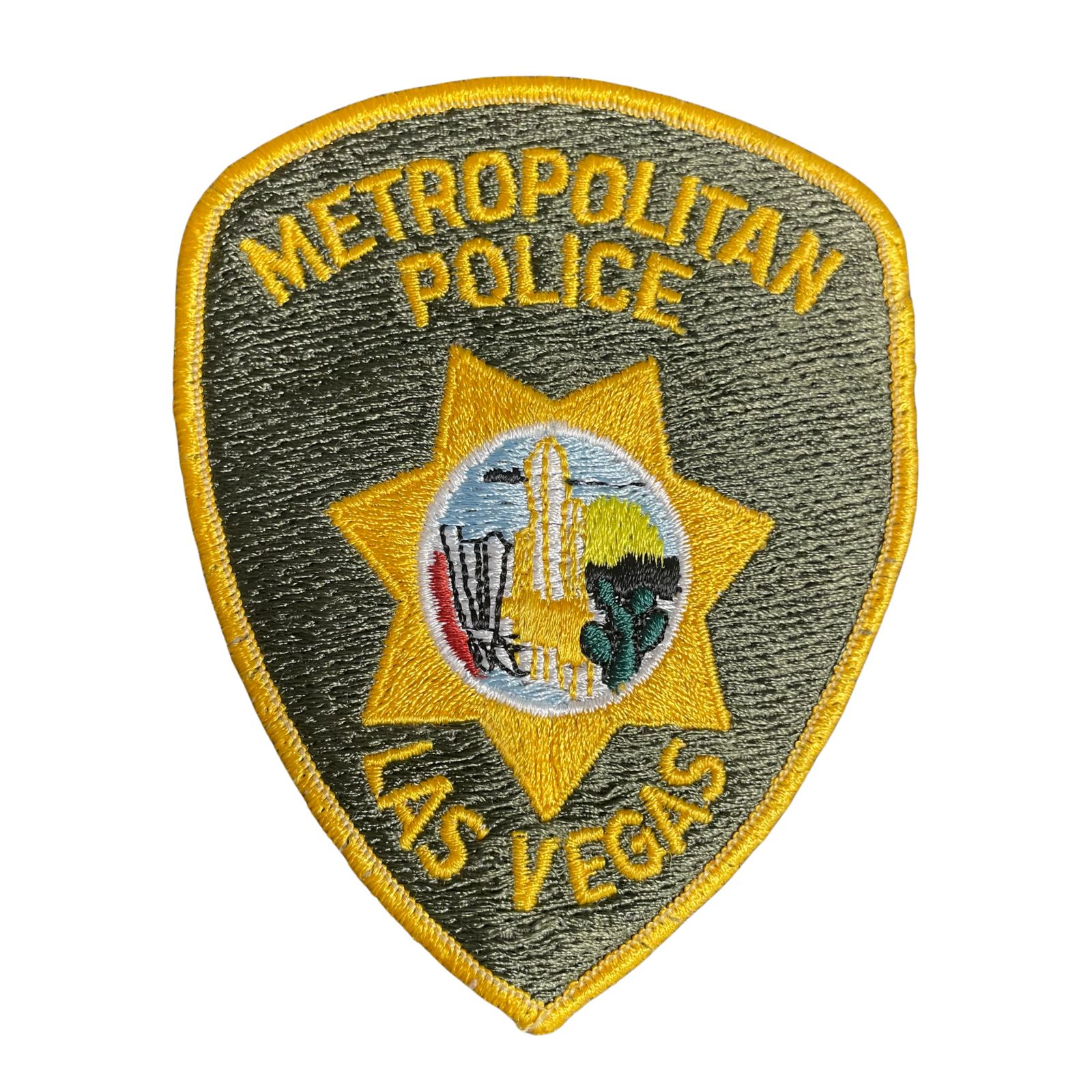 USA rendőr Las Vegas Metropolitan Police Department felvarró