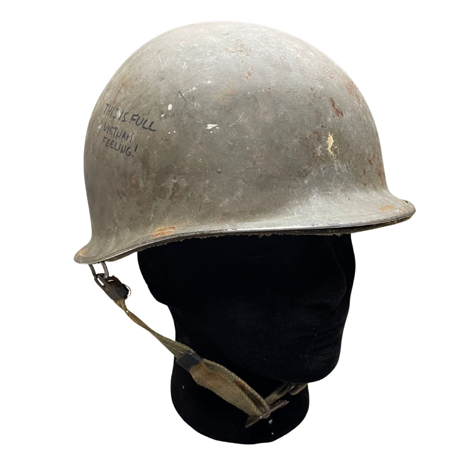 Eredeti Amerikai M1 Acélsisak – Használt, béléssel