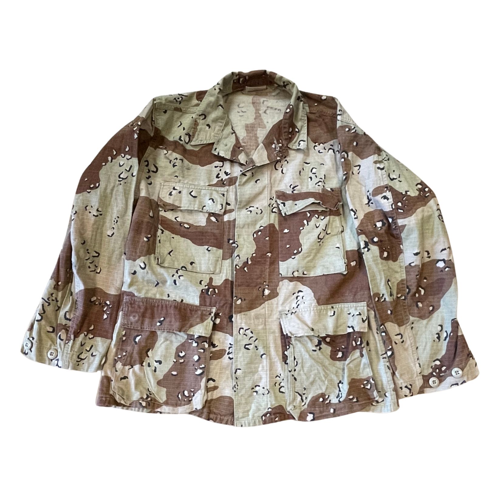 USA 6-színű Sivatagi „Chocolate Chip” Ripstop Zubbony