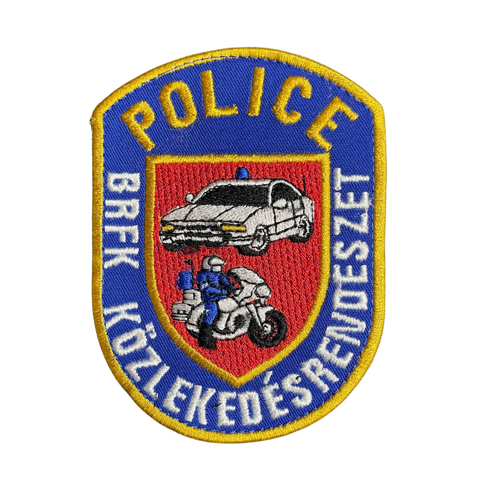Magyar Rendőrség BRFK Közlekedésrendészet Felvarró