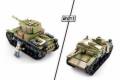 Sluban ARMY építő játék, II. Világháborús Közepes Olasz Tank, 2 in 1