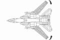 Sluban Építőjáték, F14 Tomcat Vadászrepülőgép, M38-B0755