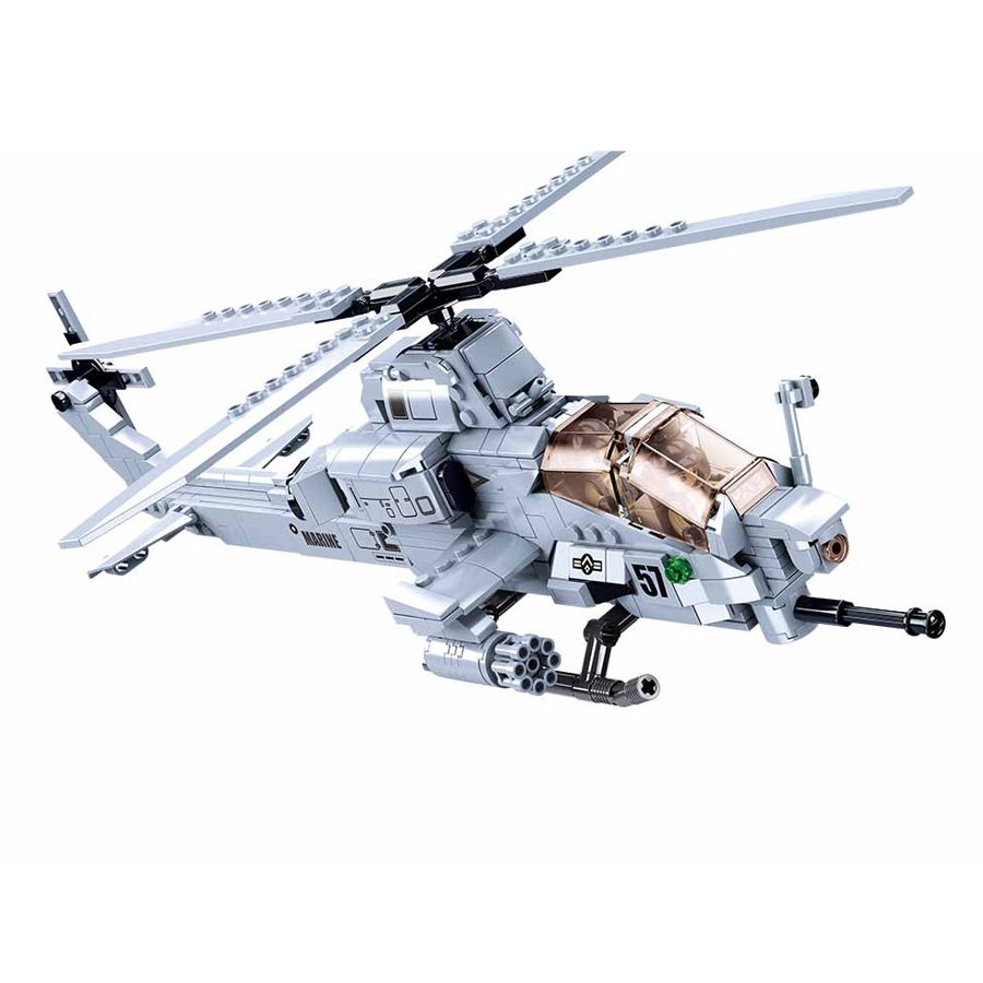 Sluban Építő Játék, Cobra Csatahelikopter,  M38-B0838