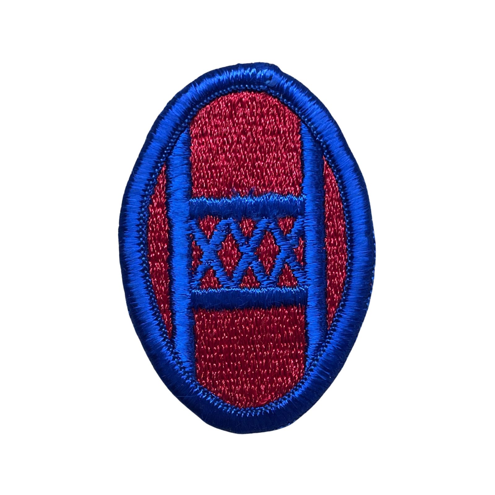 US Amerikai 30. Gyalogoshadosztály felvarró, eredeti