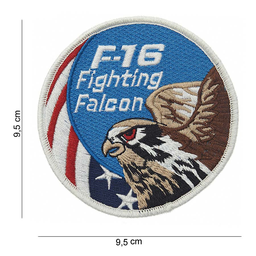 F-16 Fighting Falcon Eagle USA felvarró