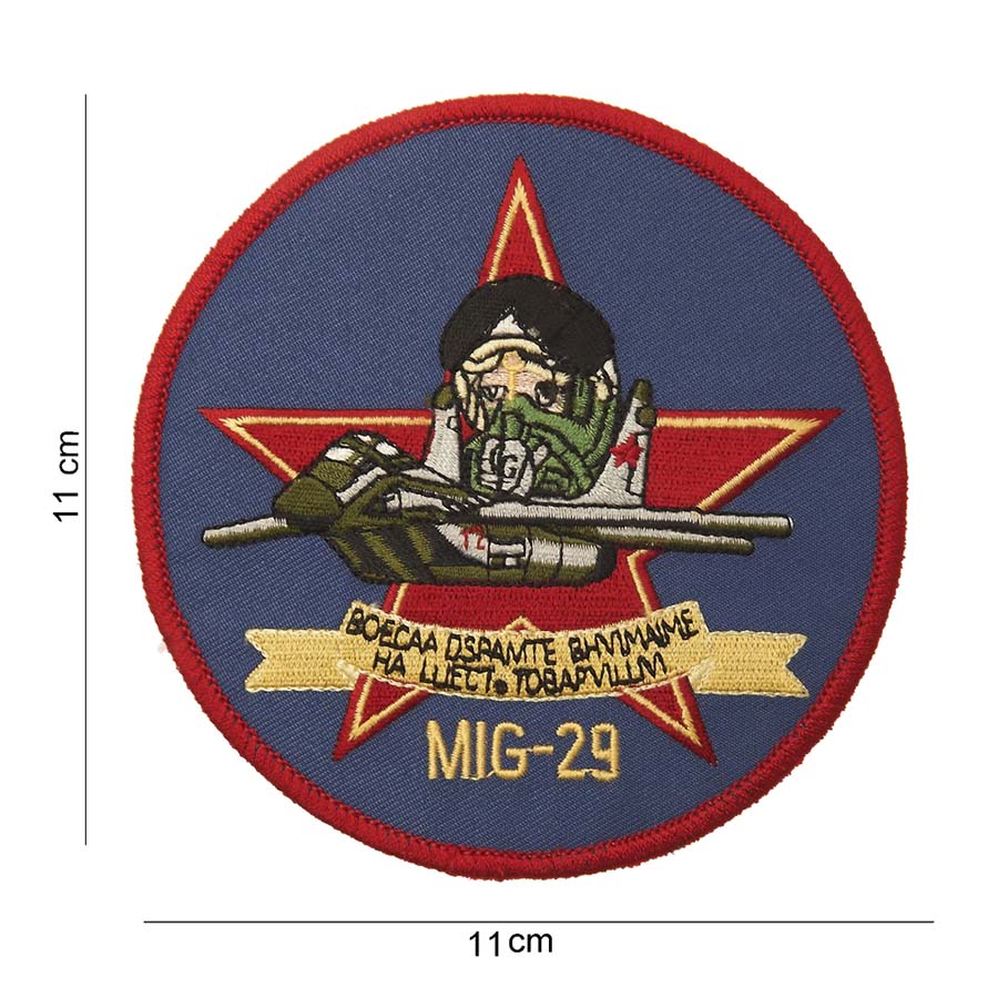 Mig-29 felvarró