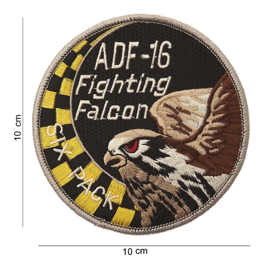 ADF-16 fighting falcon felvarró