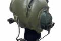 Francia M79 F1 harckocsizó védősisak, aktív hallásvédelemmel