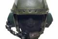 Francia M79 F1 harckocsizó védősisak, aktív hallásvédelemmel