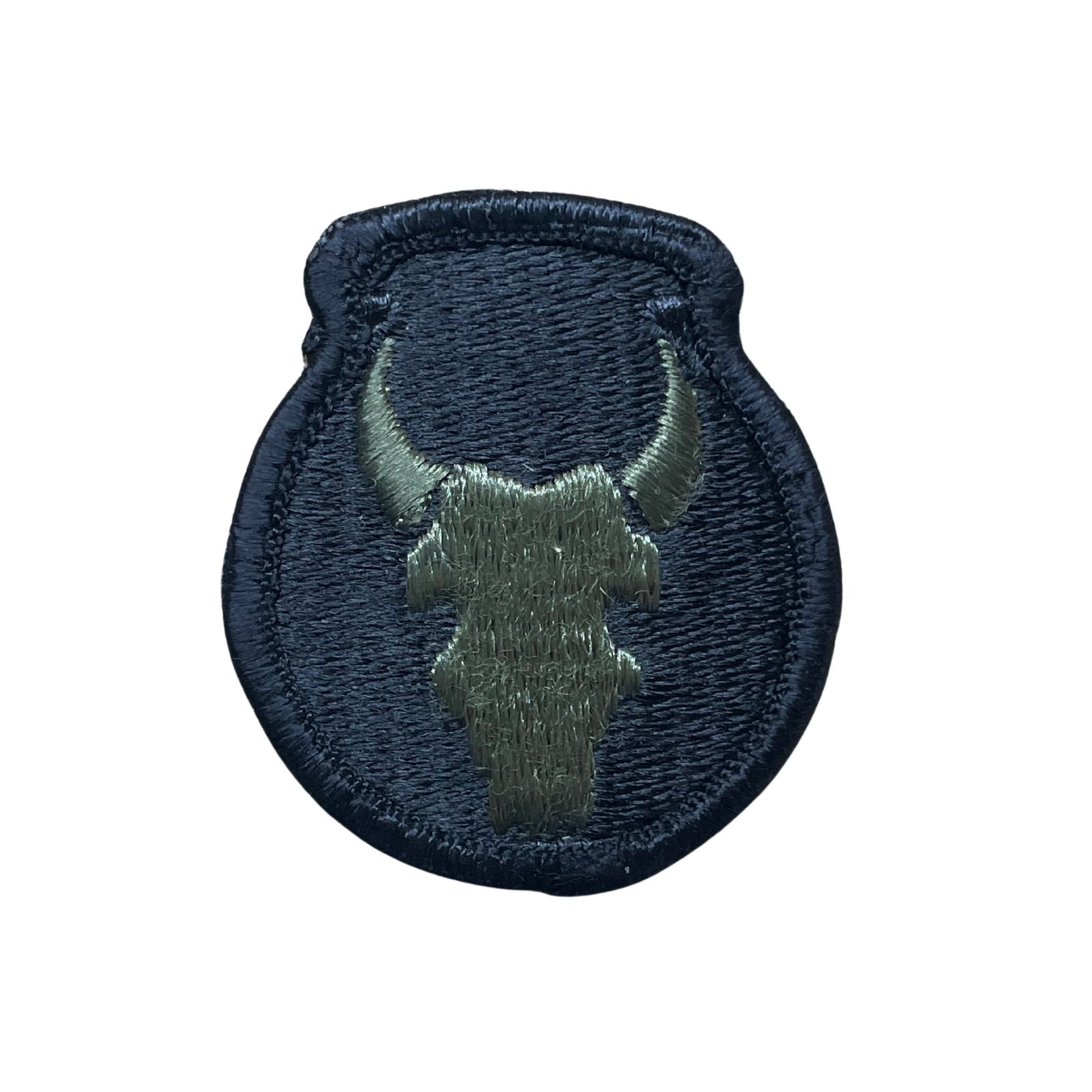 US Amerikai 34. Gyalogoshadosztály felvarró, eredeti csökkentett láthatóságú