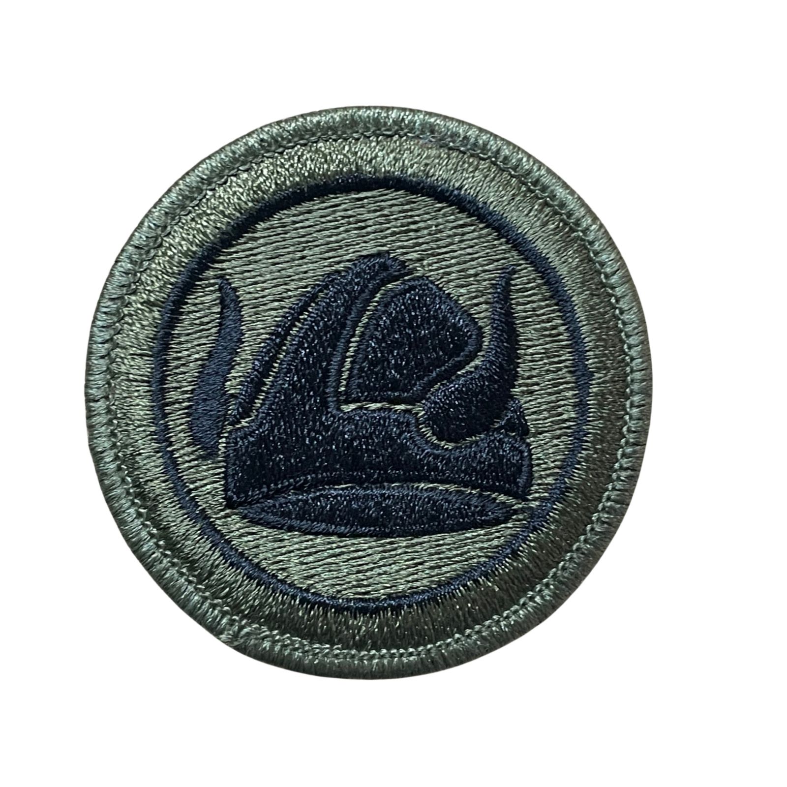 US Amerikai 47. Gyalogoshadosztály felvarró, eredeti csökkentett láthatóságú