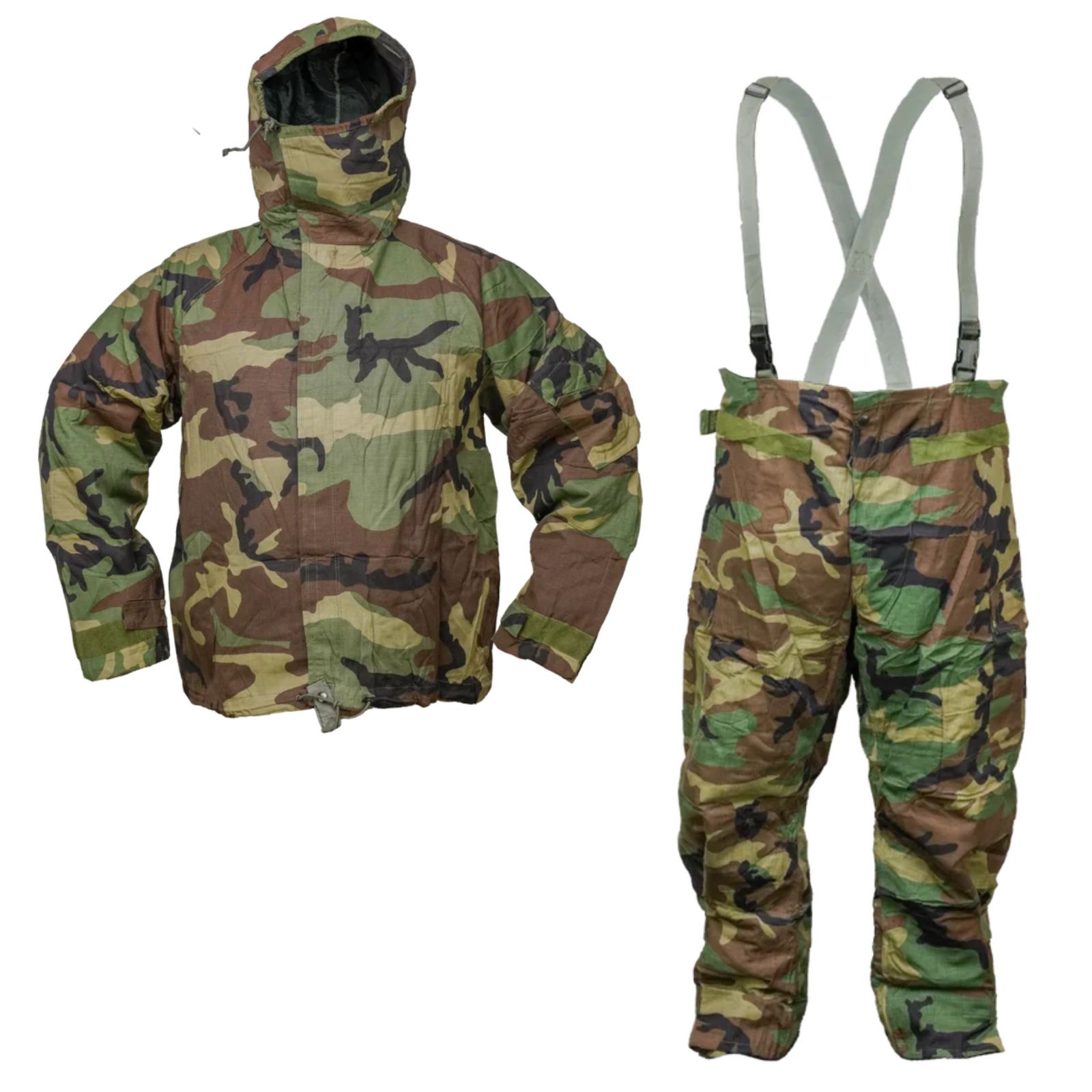 81M Woodland vegyivédelmi nadrág vagy felső, TRAINING